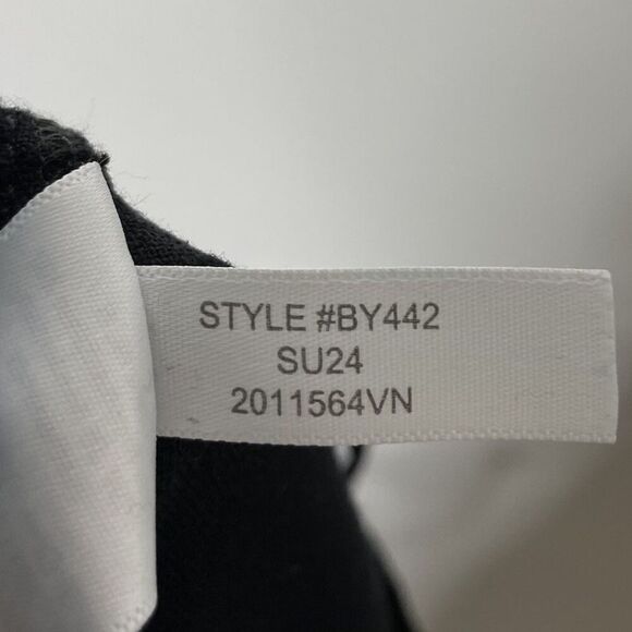 J.CREW Linen Blend Shorts Women Small Black Pull-On Drawstring BY442 - Picture 9 of 10